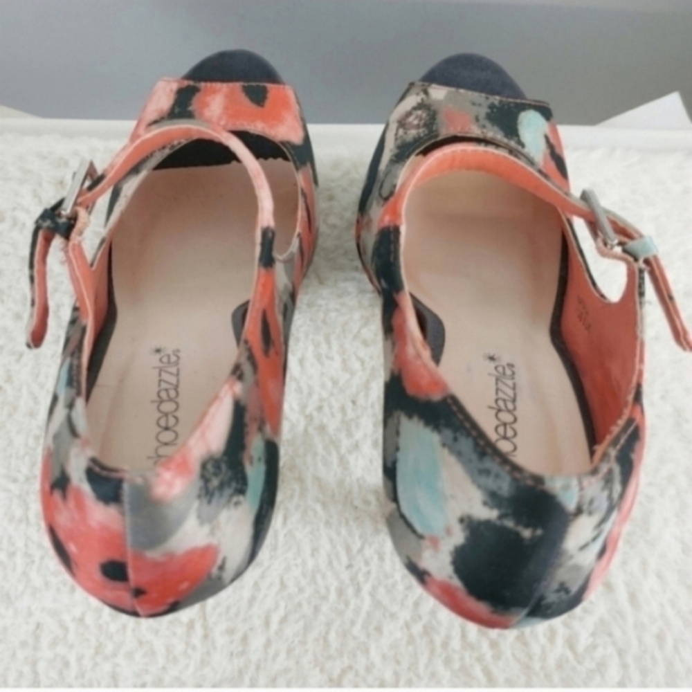 SHOE DAZZLE Natala Platform High Heels Size 7 - Picture 5 of 8
